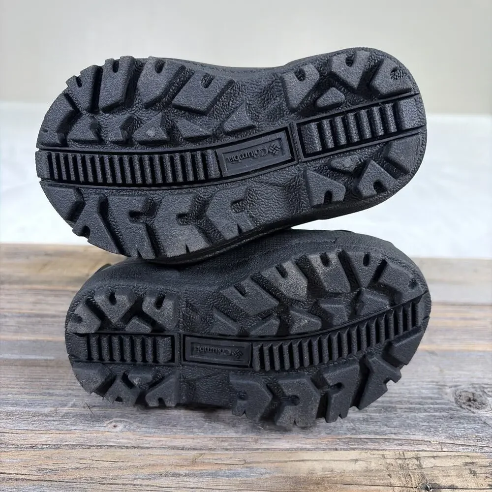 Columbia Bugaboot Celsius Toddler Boots Size 6 Black/Lime Green Bnfts Charity
